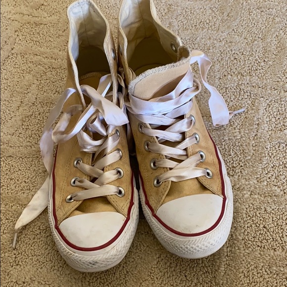 converse silk laces
